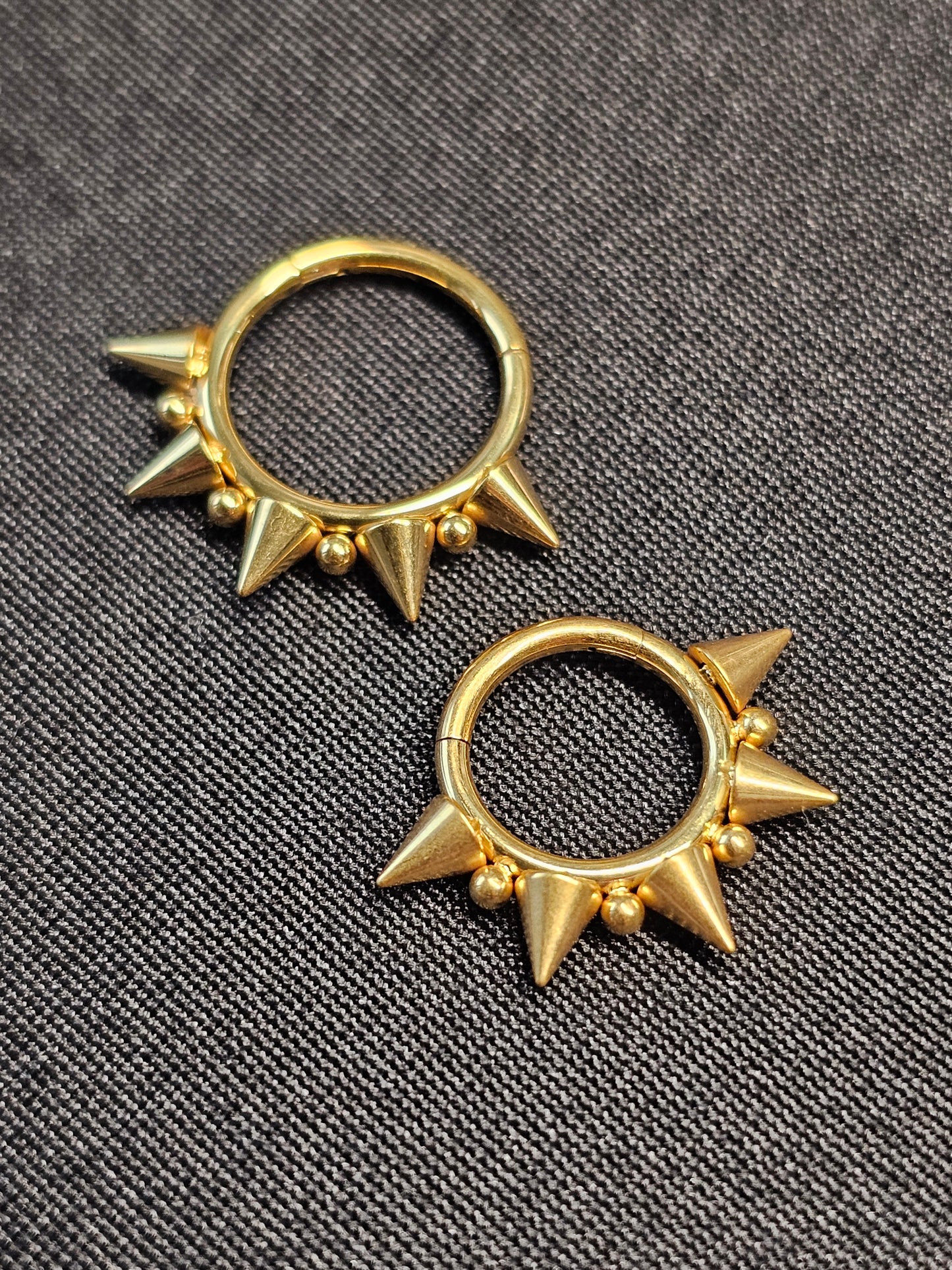 Spikey dots ring 1.2mm