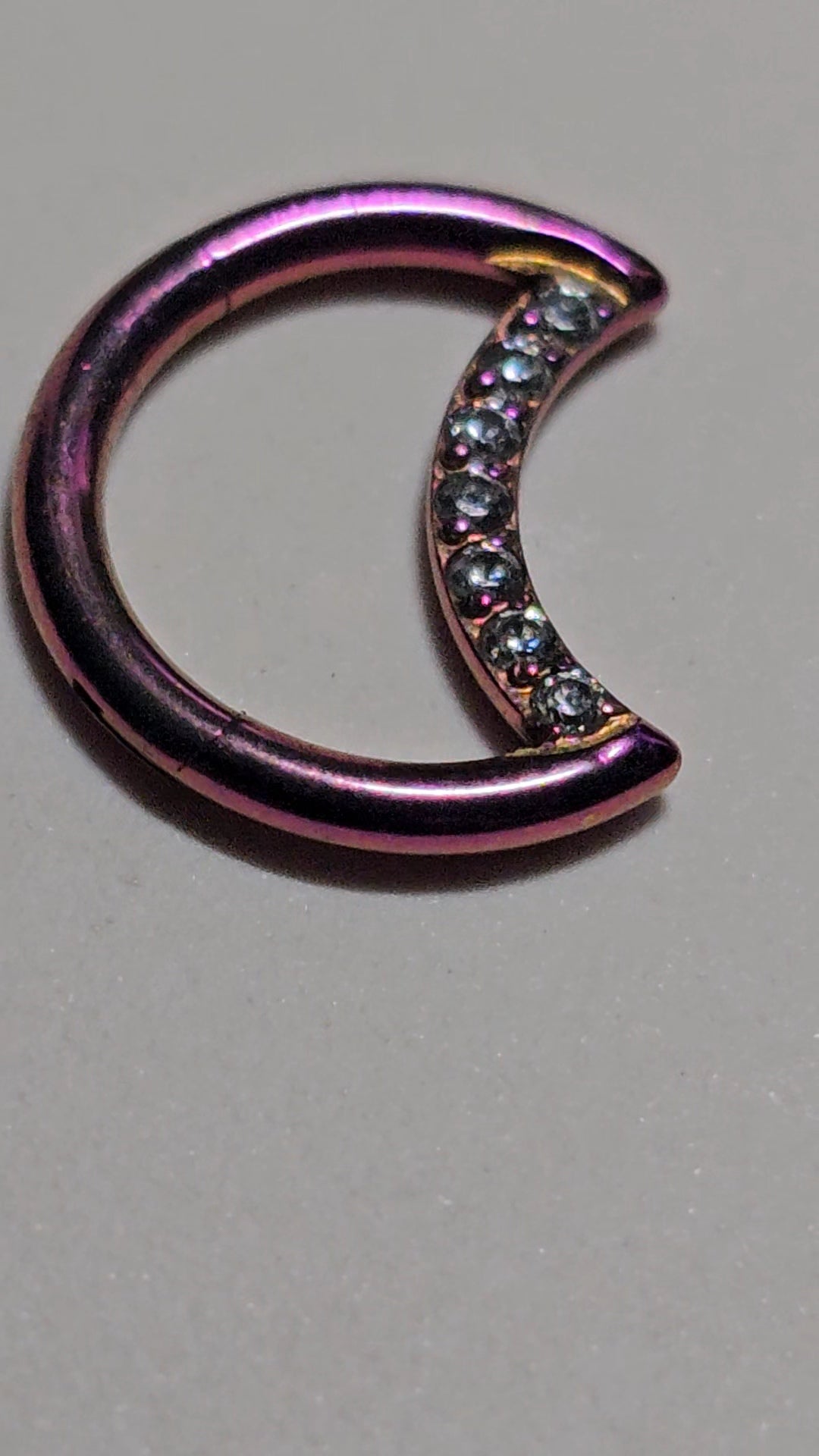 Moon with glitter 1.2mm