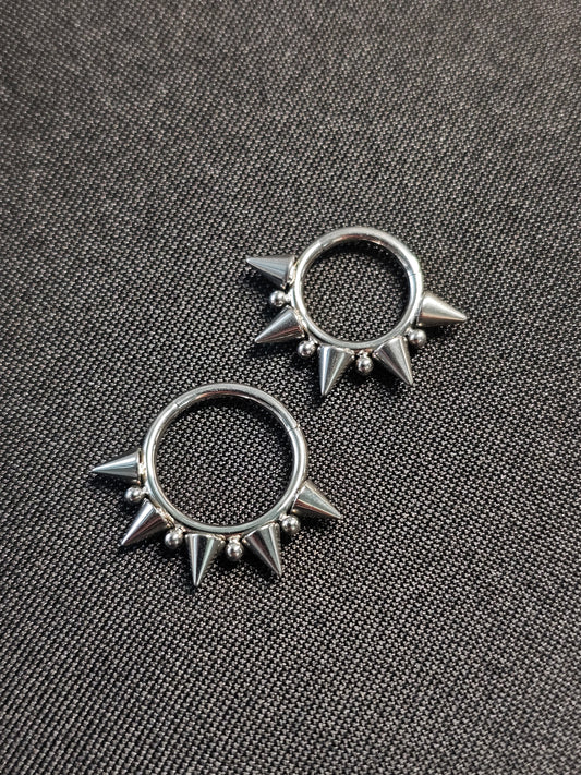 Spikey dots ring 1.2mm