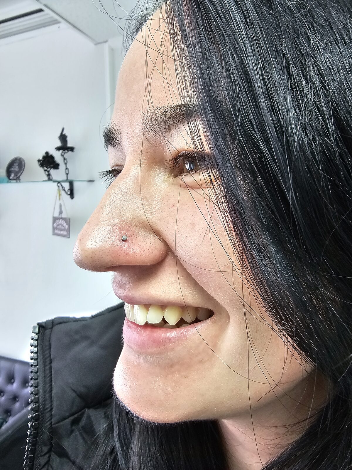 Nostril piercing